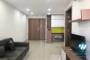 Two-bedroom apartment for rent, fully furnished, new high floor, beautiful view of lake and golf course